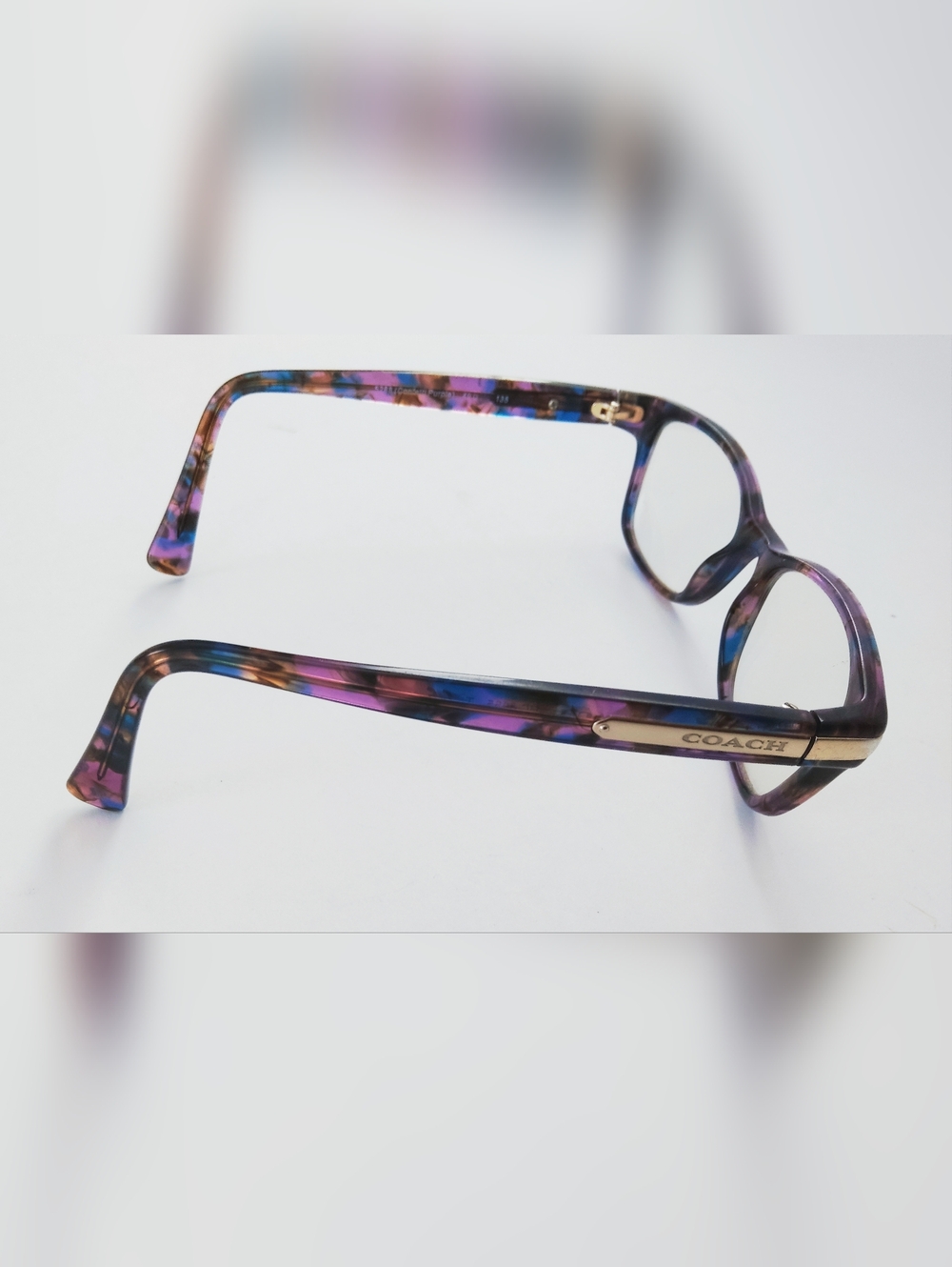 COACH 5288 Women’s Eyeglass Frame With Clear Lenses And Hard 49 135. Never Used.